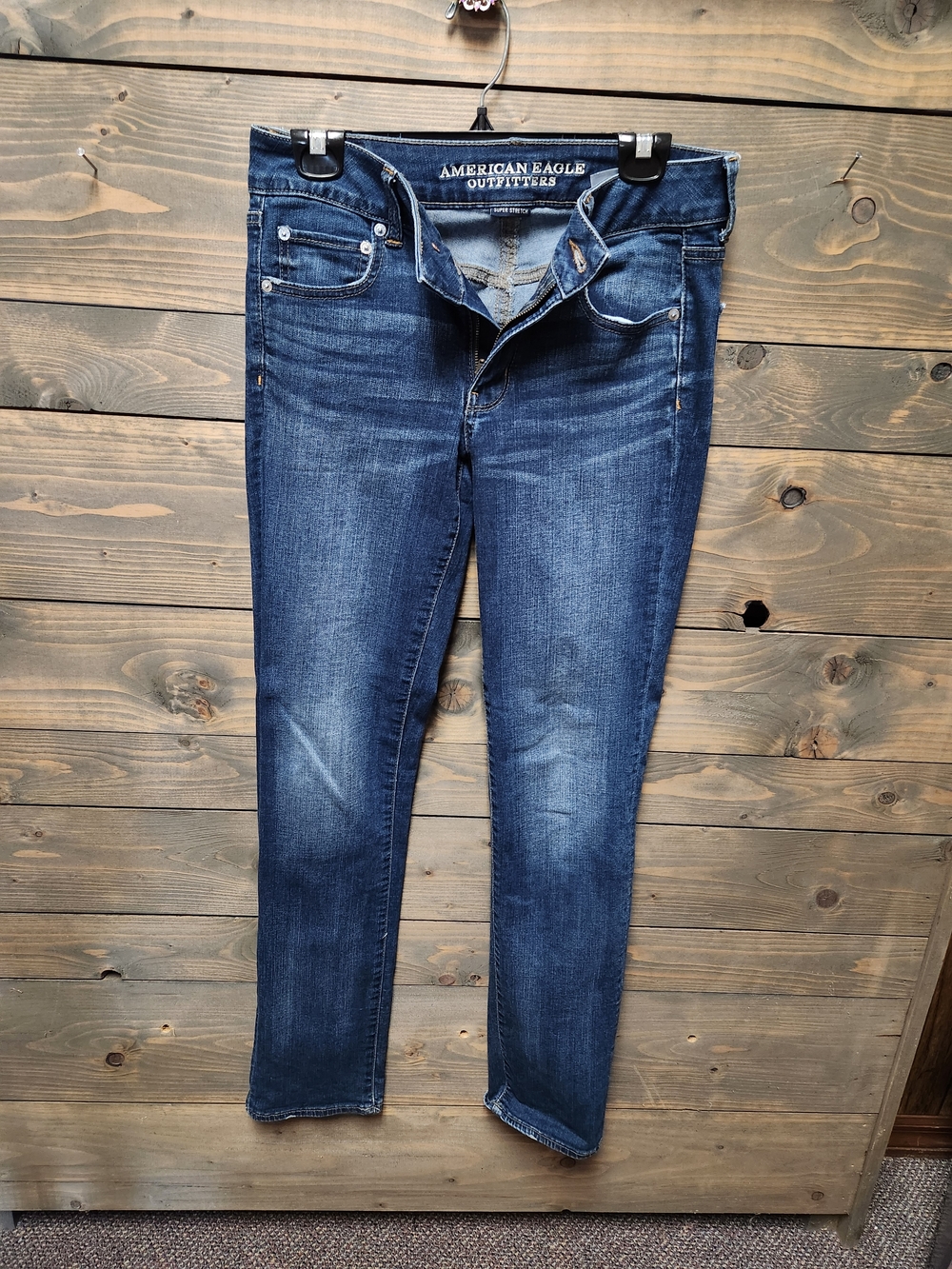 American Eagle Outfitters Women's Medium Blue Skinny Jeans